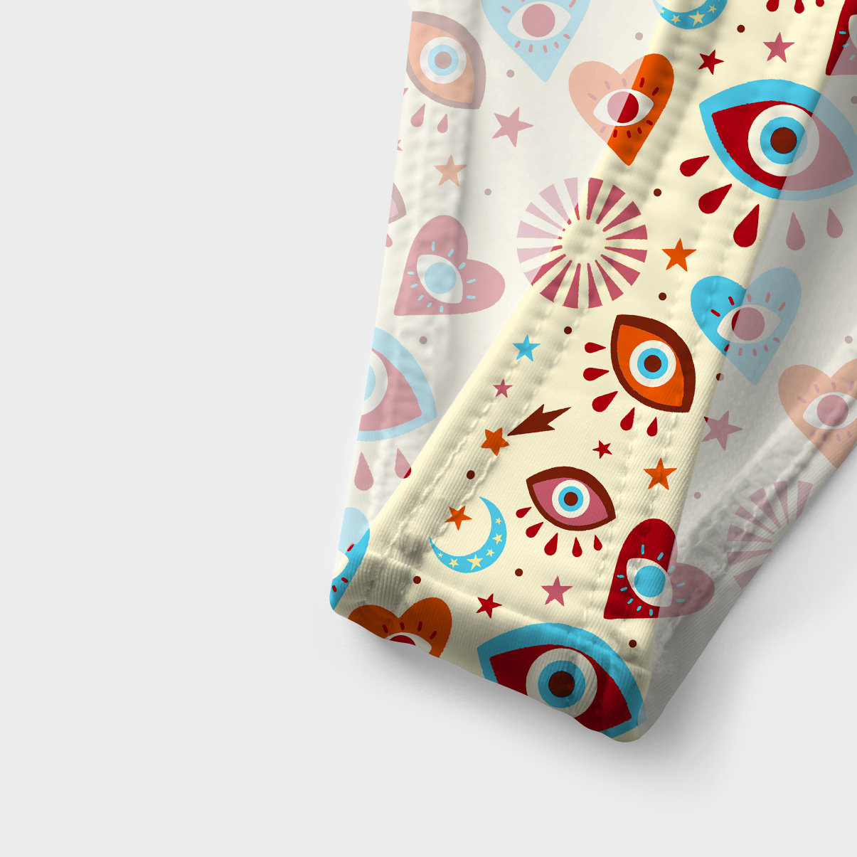 Purplehecate Protective Evil Eye Amulet Versa-Tie Two-Piece Swimsuit