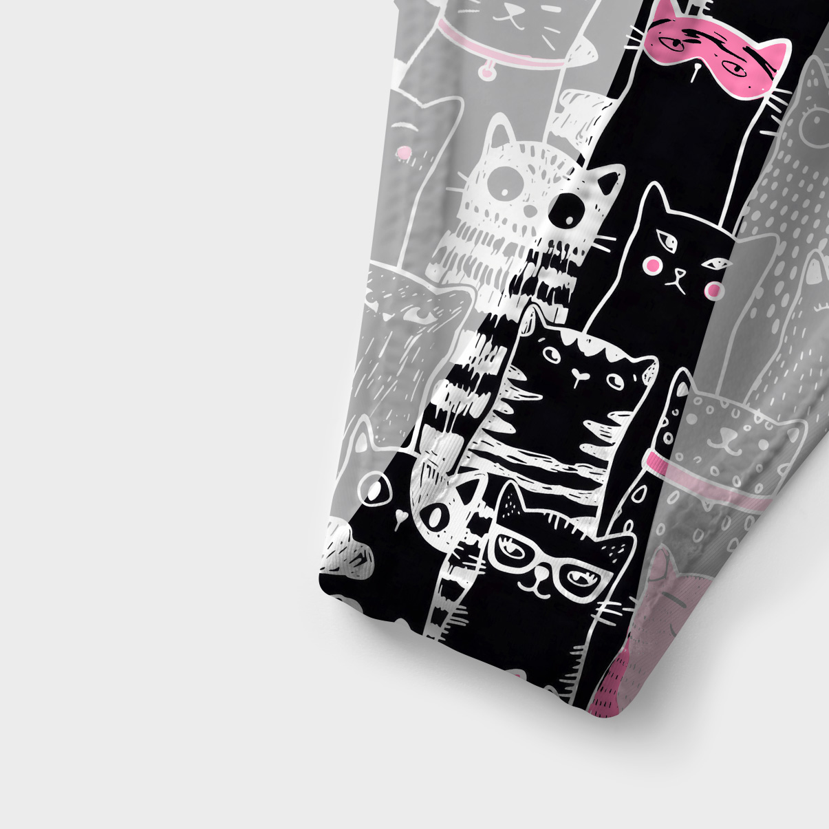 Purplehecate Cute Cat All Over Print Versa-Tie Two-Piece Swimsuit