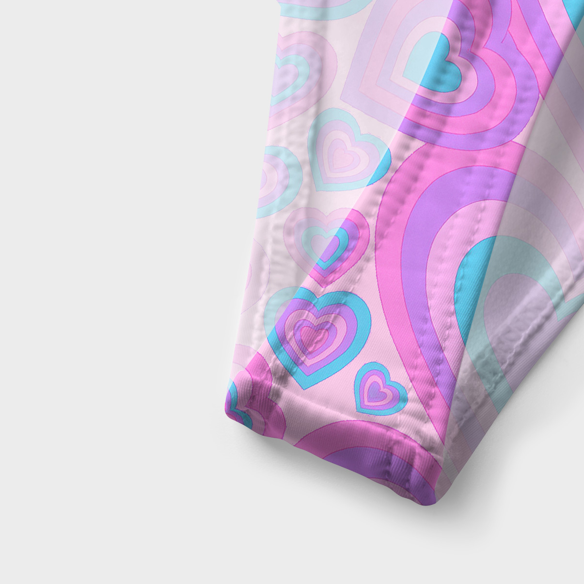 Purplehecate Soft Pastel Love Waves Versa-Tie Two-Piece Swimsuit