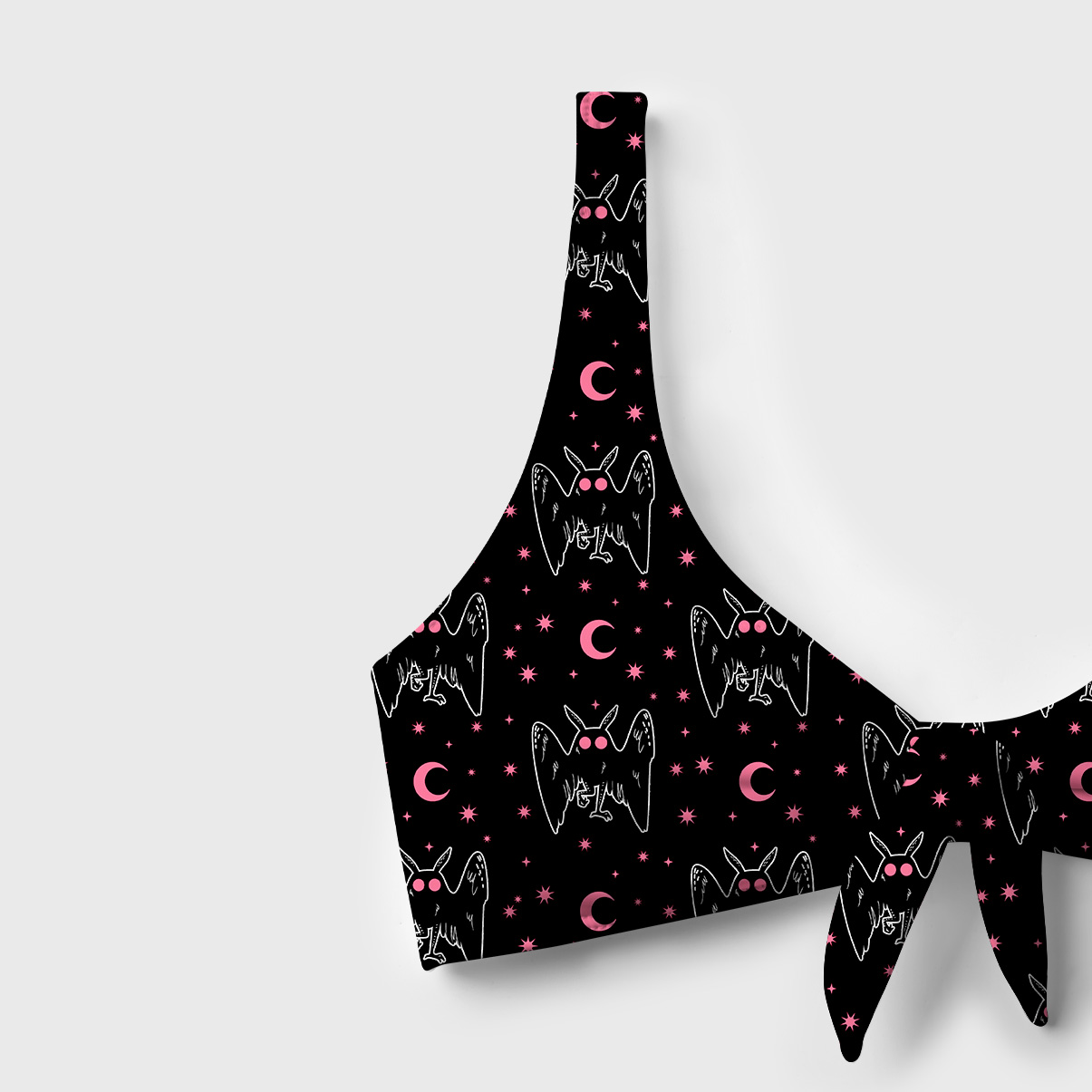 Purplehecate Witchy Mothman Night Versa-Tie Two-Piece Swimsuit