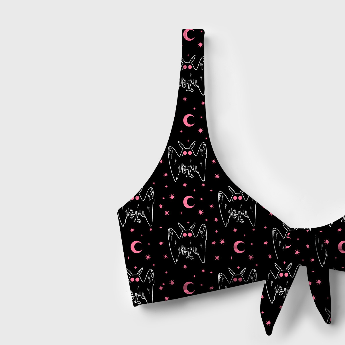 Purplehecate Witchy Mothman Night Versa-Tie Two-Piece Swimsuit