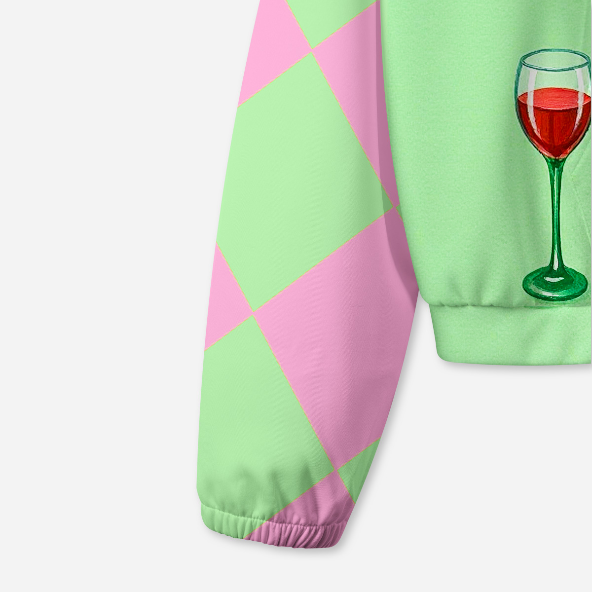 Purplehecate Tipsy Goose Wine Party All-Over Print Hoodie