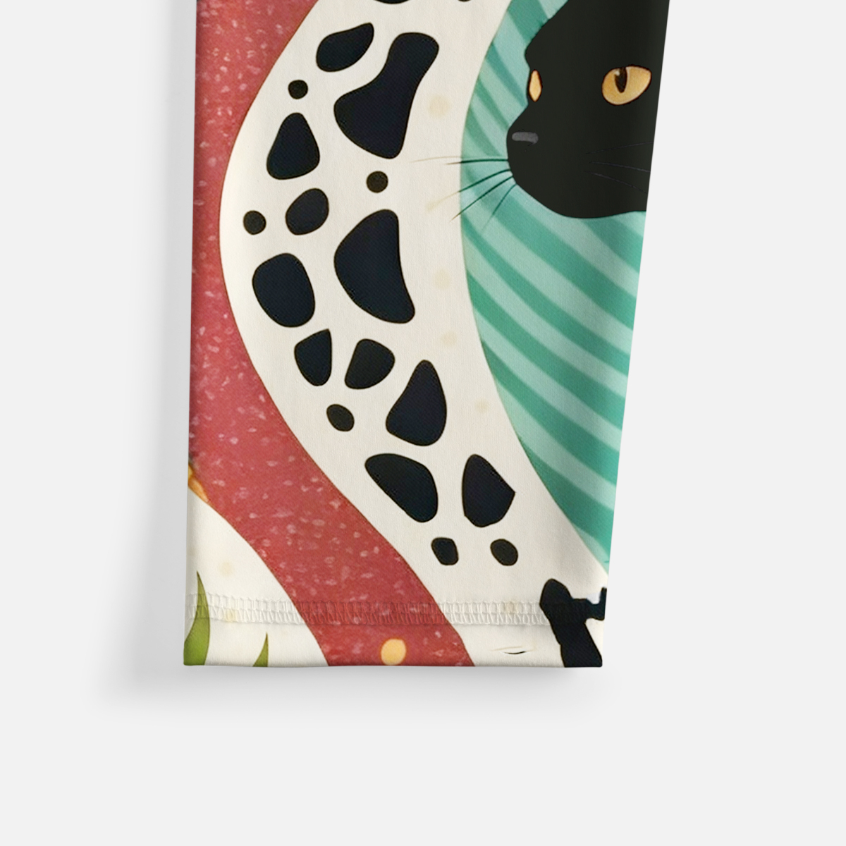 Purplehecate Mystic Forest Cat Yoga Pants