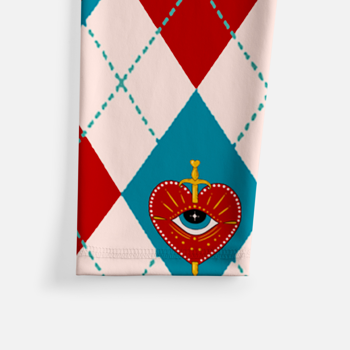 Purplehecate Queen of Hearts Yoga Pants