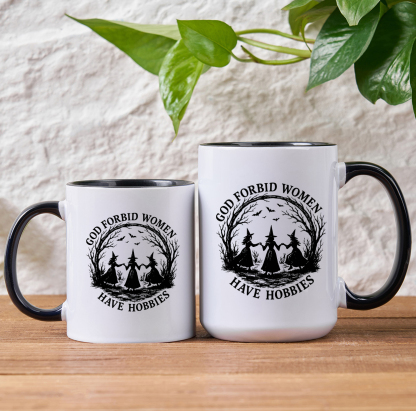 Purplehecate God Forbid Women Have Hobbies Mug