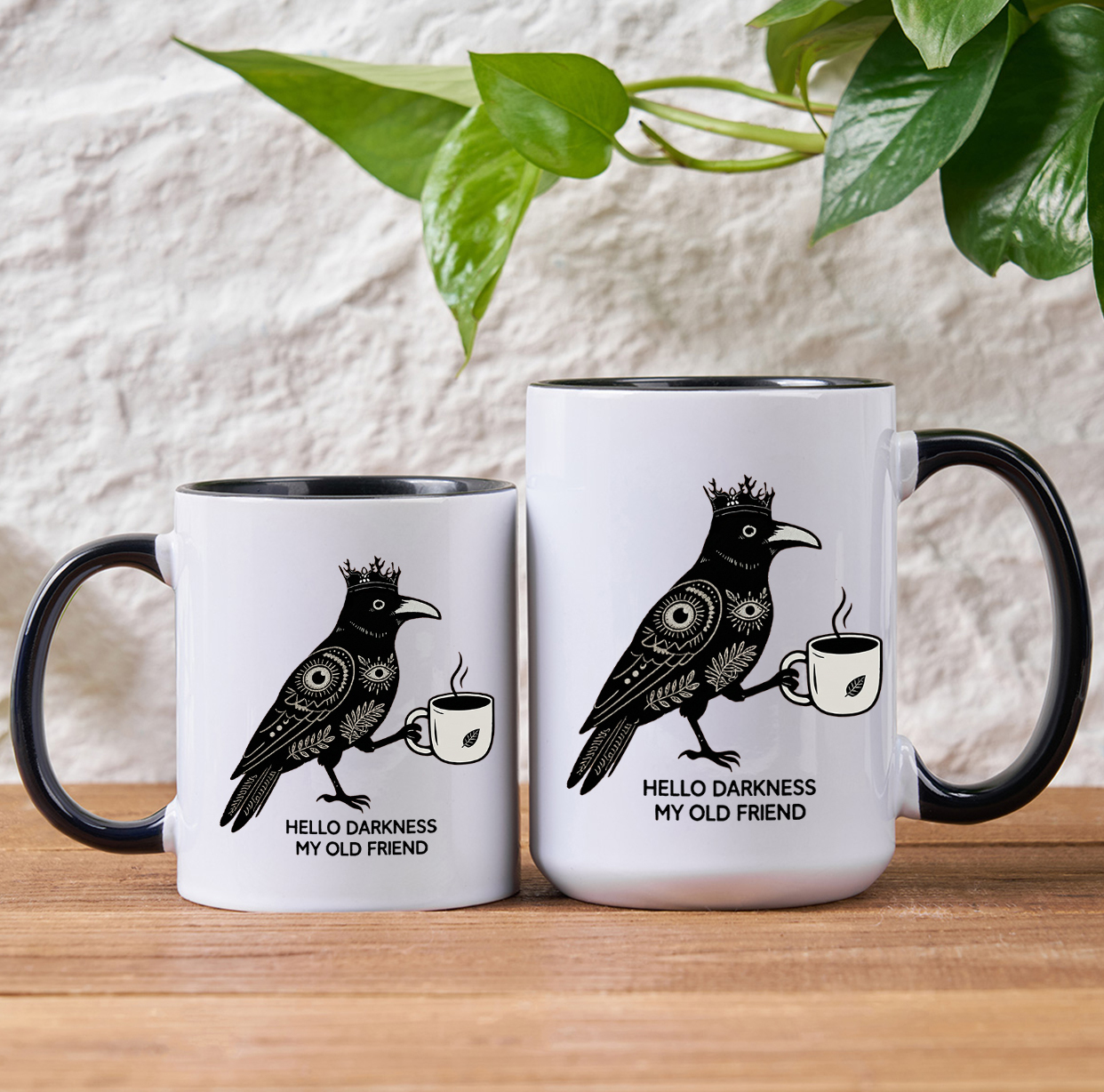 Purplehecate Hello Darkness My Old Friend Mug