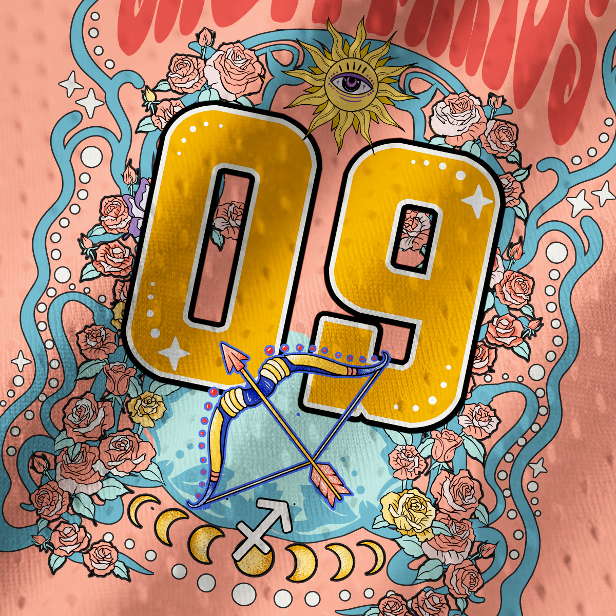 Purplehecate Aries Spirit Zodiac Mesh Jersey Tank Top