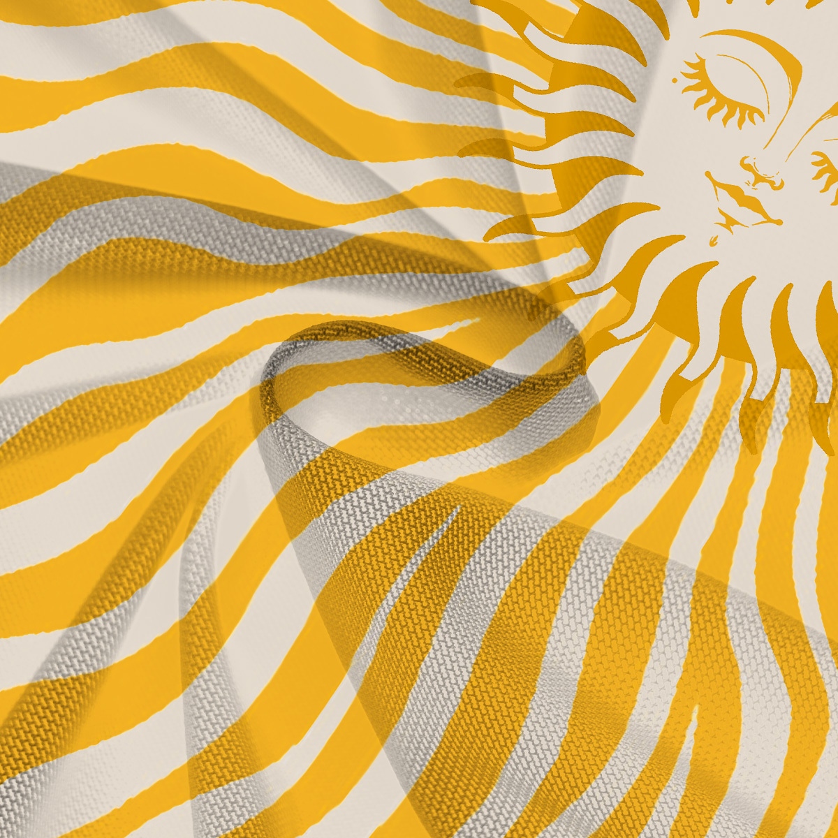 Purplehecate Radiance of the Sun Mesh Cover Up Dress