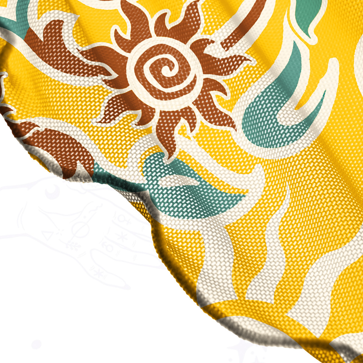 Purplehecate Solar Whispers Witch Mesh Cover Up Dress