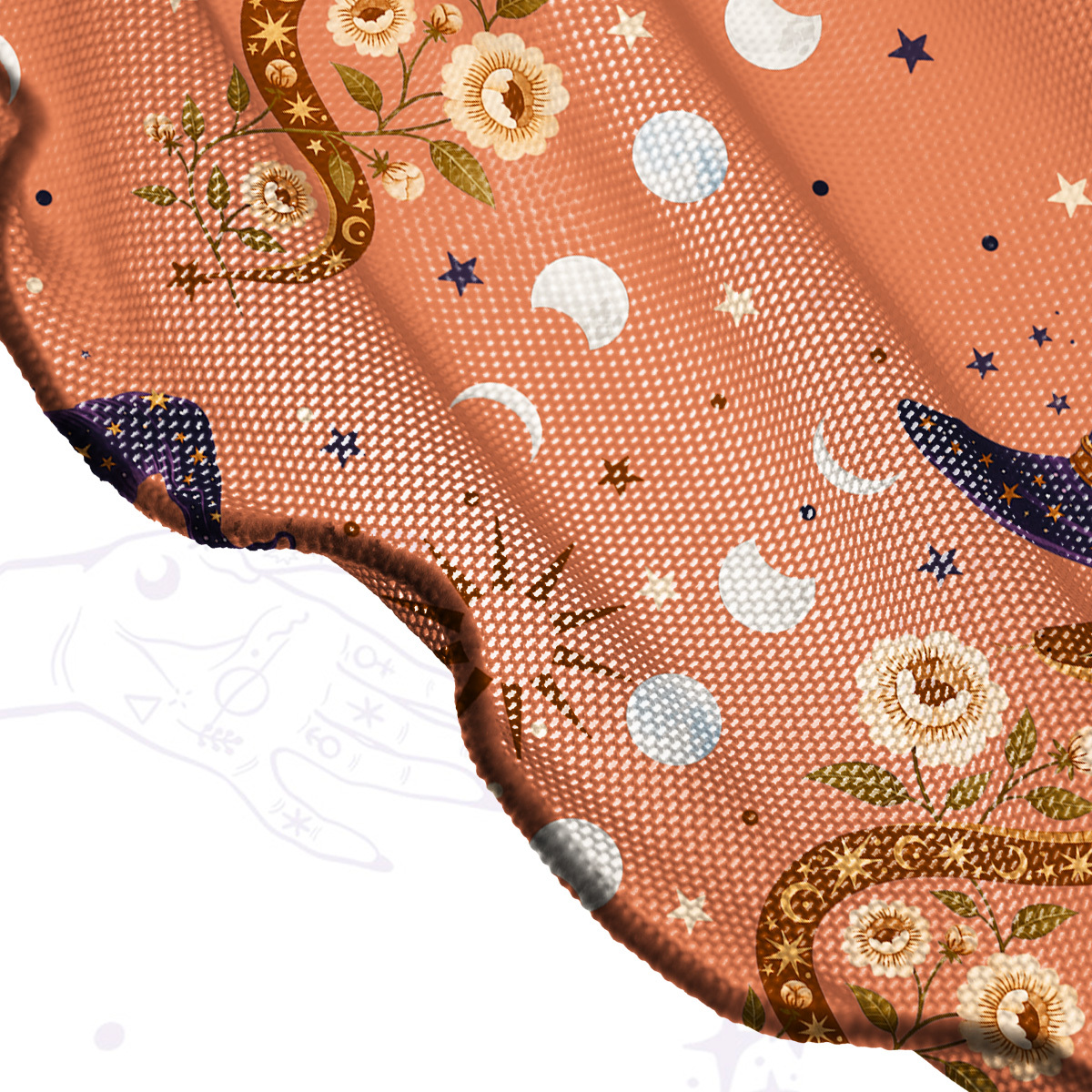 Purplehecate Witch's Enchantment Mesh Cover Up Dress