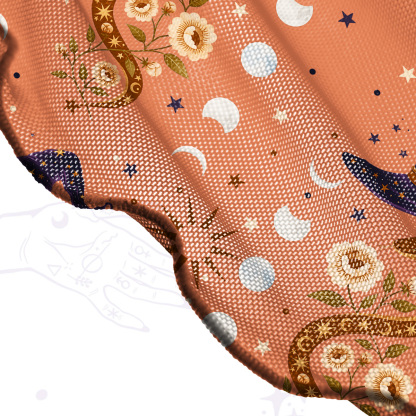 Purplehecate Witch's Enchantment Mesh Cover Up Dress