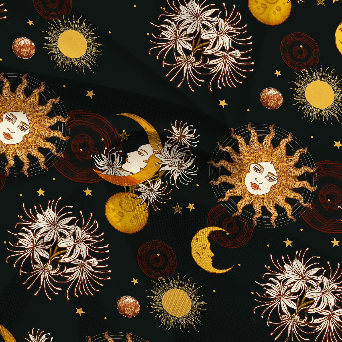 Purplehecate Stellar Symphony Mesh Cover Up Dress