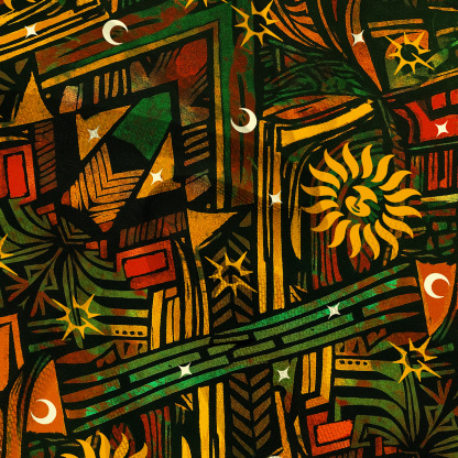 Purplehecate Boho Tribal Sun Mesh Cover Up Dress