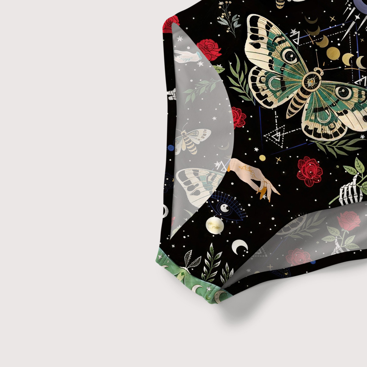 Purplehecate Moonlight Metamorphosis Slim-Strap Swimsuit