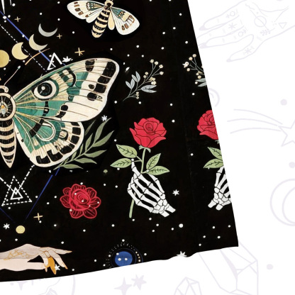 Purplehecate Moonlight Metamorphosis Mesh Maxi Tank Beach Dress