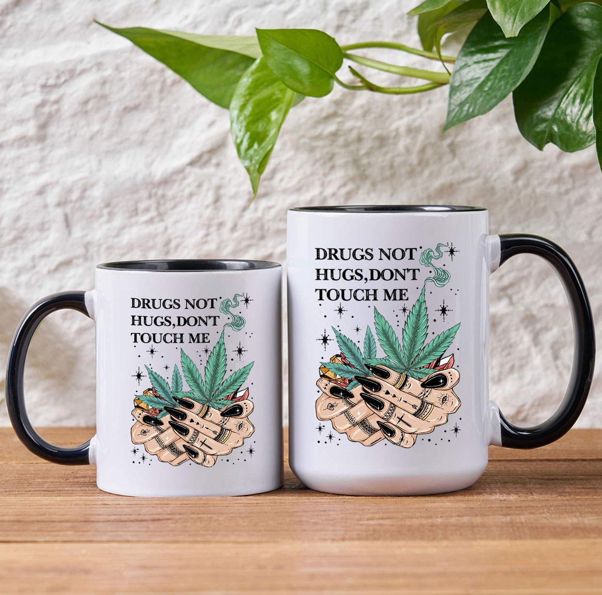 Purplehecate Drugs Not Hugs Mug