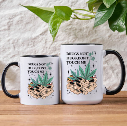 Purplehecate Drugs Not Hugs Mug