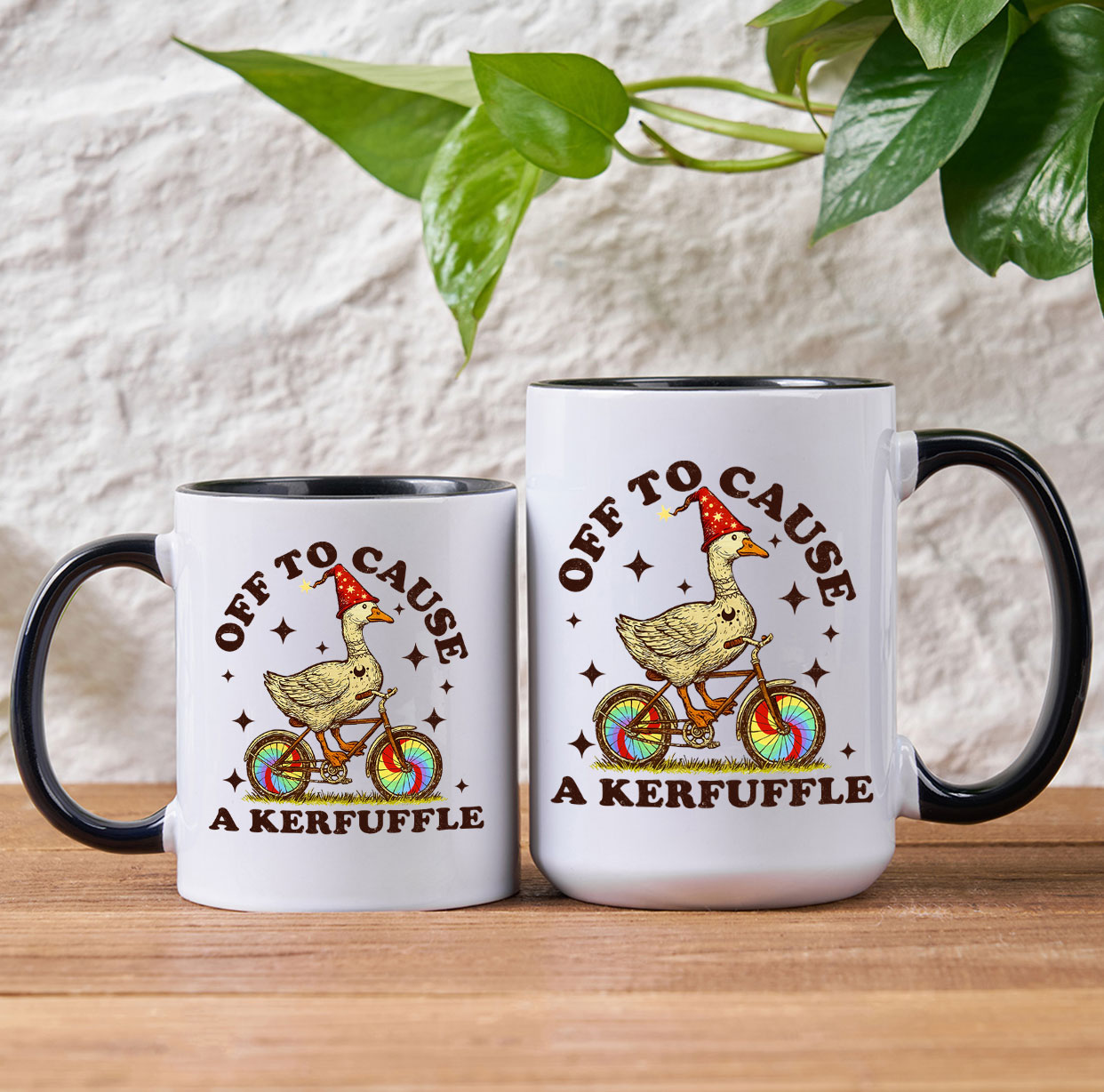 Purplehecate Off to Cause a Kerfuffle Goose Mug