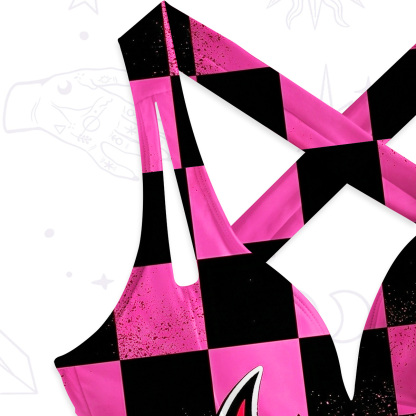 Purplehecate Heart of a Demon One-Piece Swimsuit