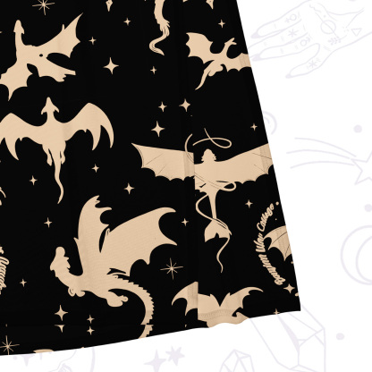 Purplehecate Fantasy Dragon Allover Mesh Maxi Tank Beach Dress