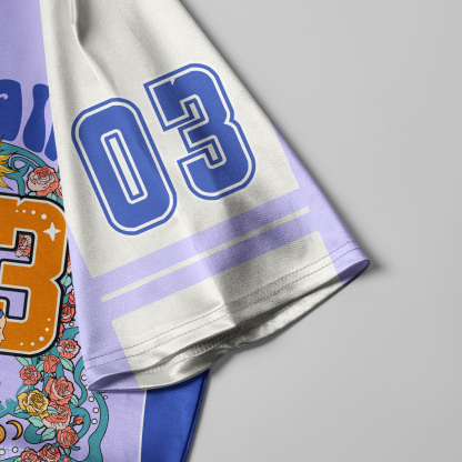 Purplehecate Gemini Spirit Zodiac Crop Jersey Top