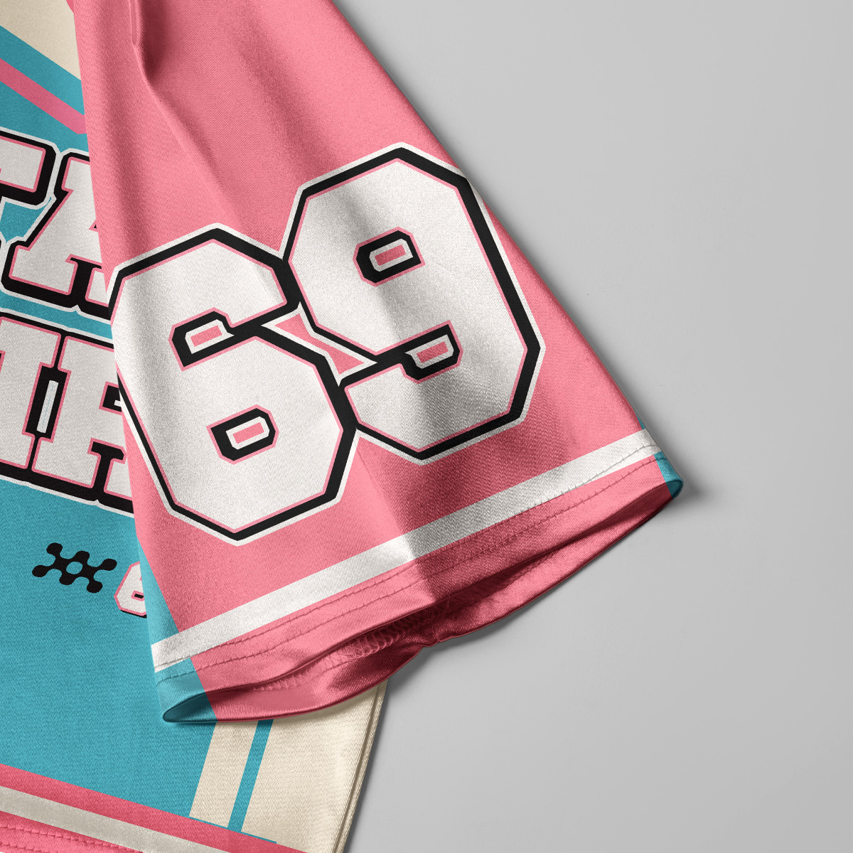 Purplehecate Stay Weird Crop Jersey Top