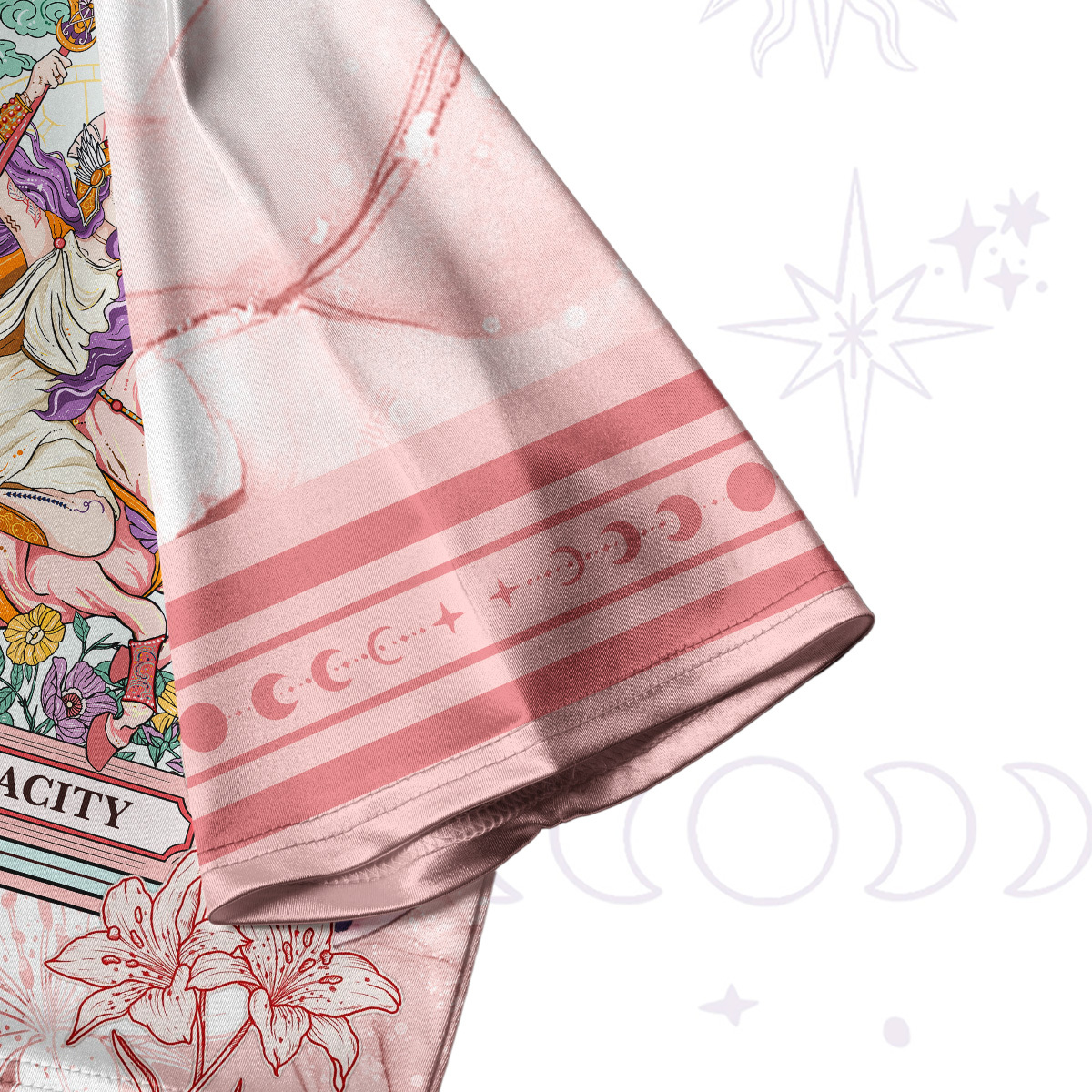 Purplehecate The Audacity Tarot Card  Crop Jersey Top