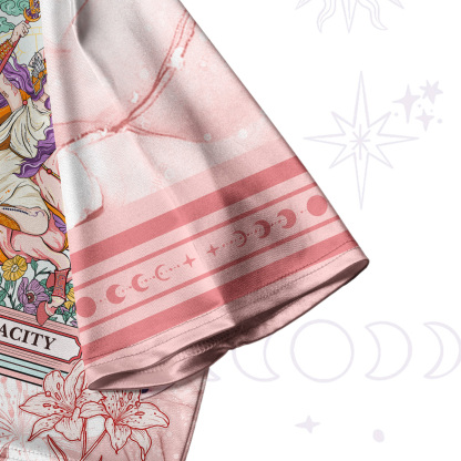 Purplehecate The Audacity Tarot Card  Crop Jersey Top