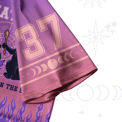 Purplehecate That's It You're Going In The Soup Crop Jersey Top