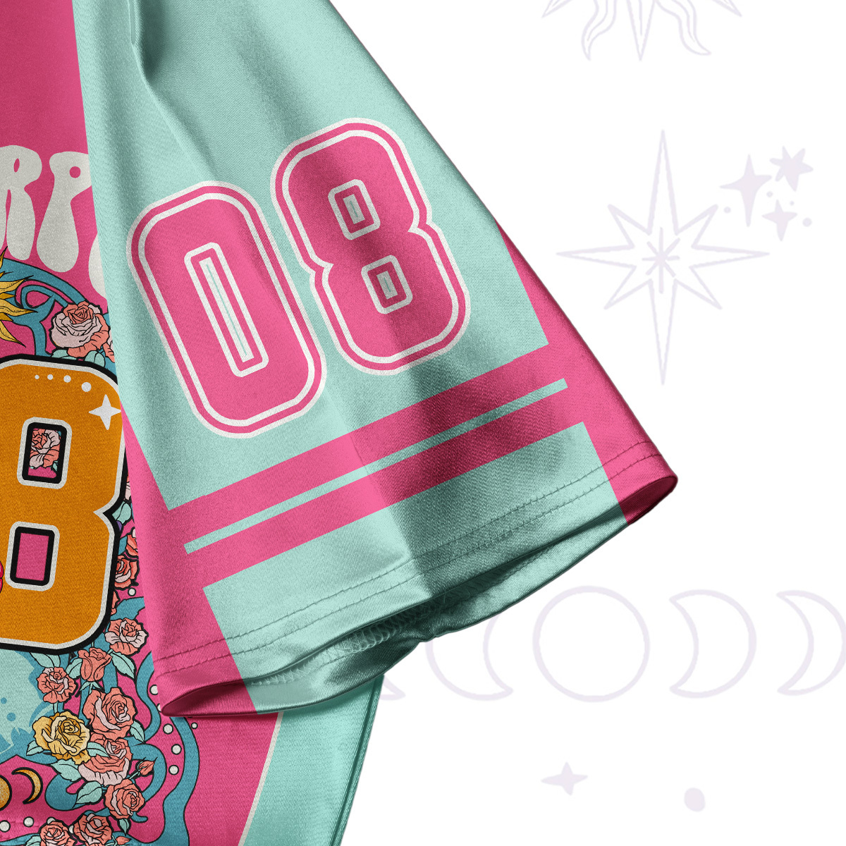 Purplehecate Scorpio Spirit Zodiac Crop Jersey Top