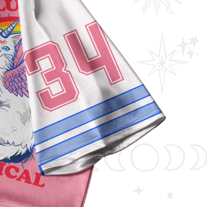 Purplehecate Fluffin Meowgical Crop Jersey Top