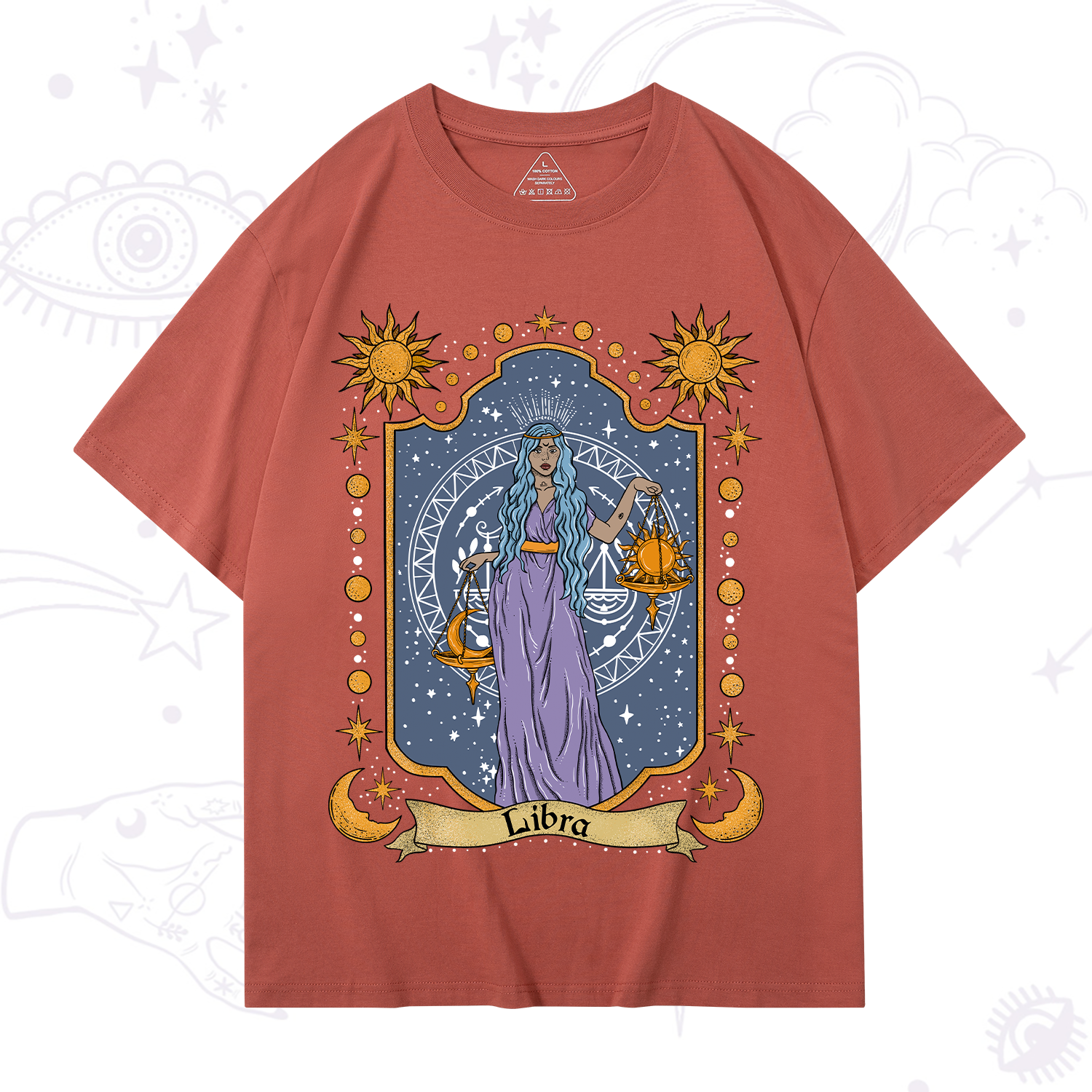 Purplehecate Libra Zodiac T-Shirt