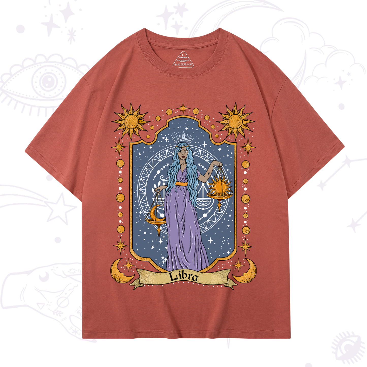 Purplehecate Libra Zodiac T-Shirt