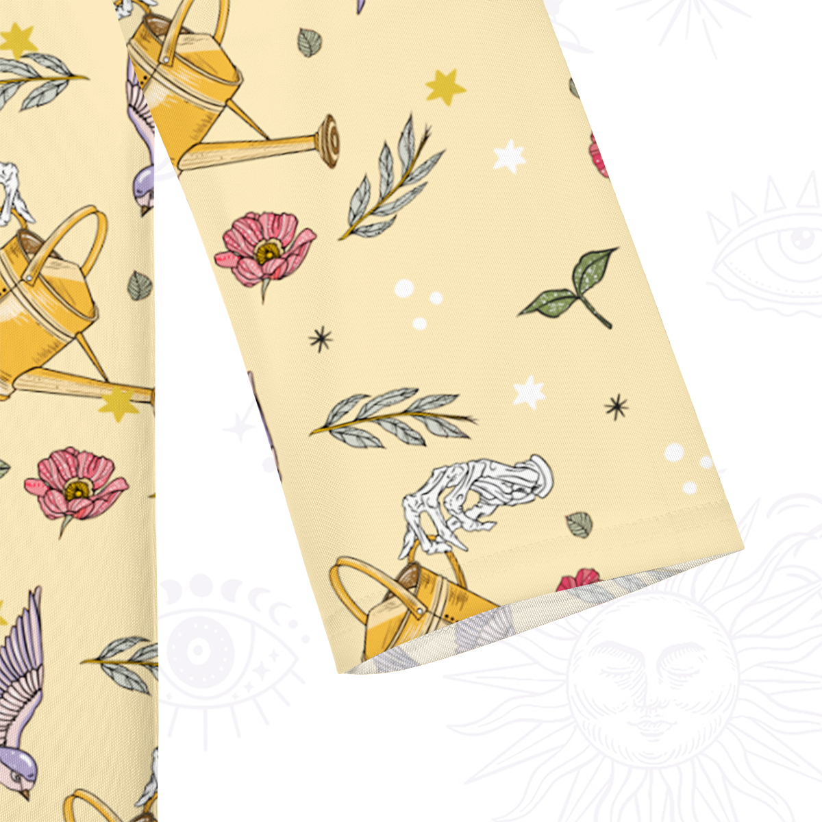 Purplehecate Magical Garden Beachwear Cover-Up Dress