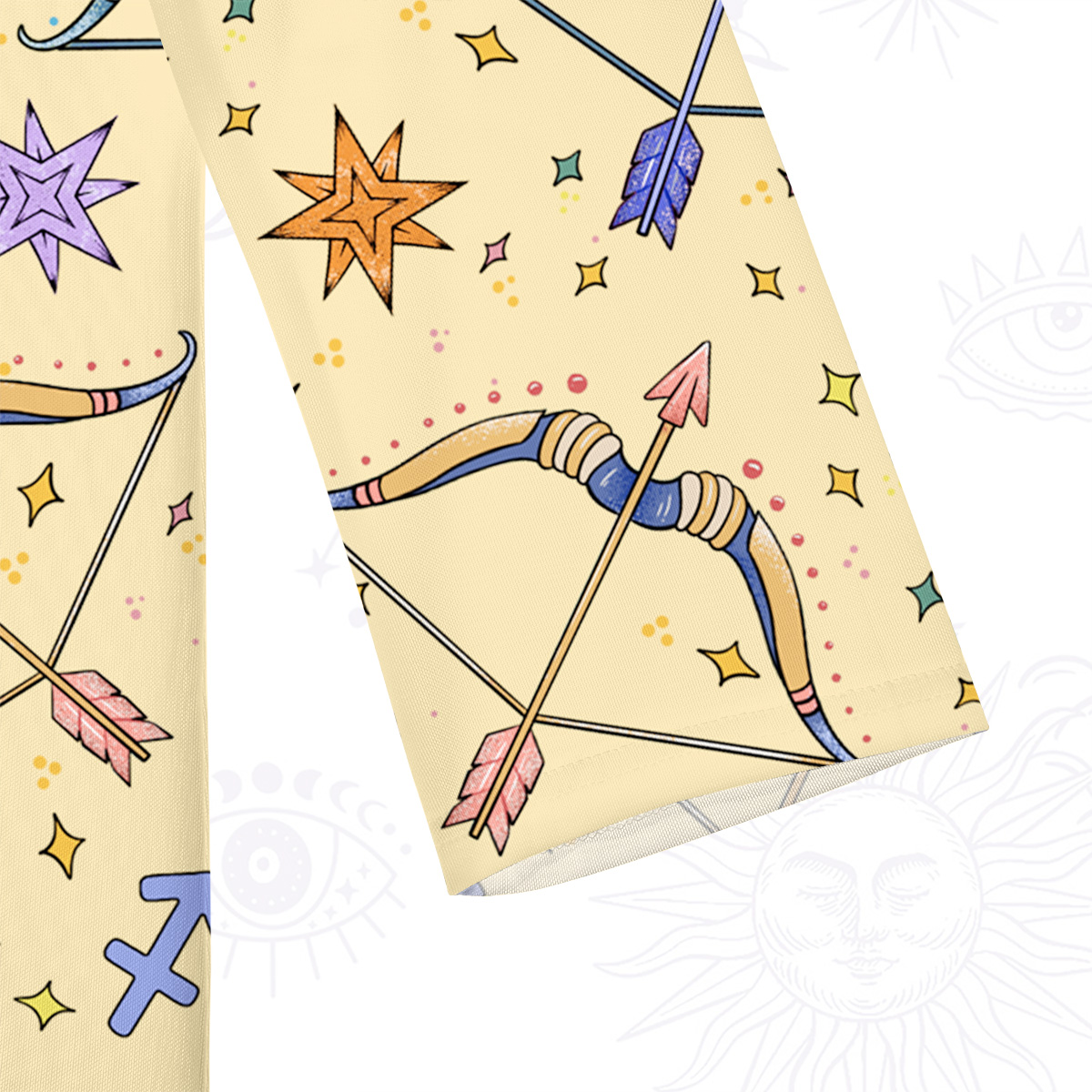 Purplehecate Sagittarius Spirit Zodiac Beachwear Cover-Up Dress