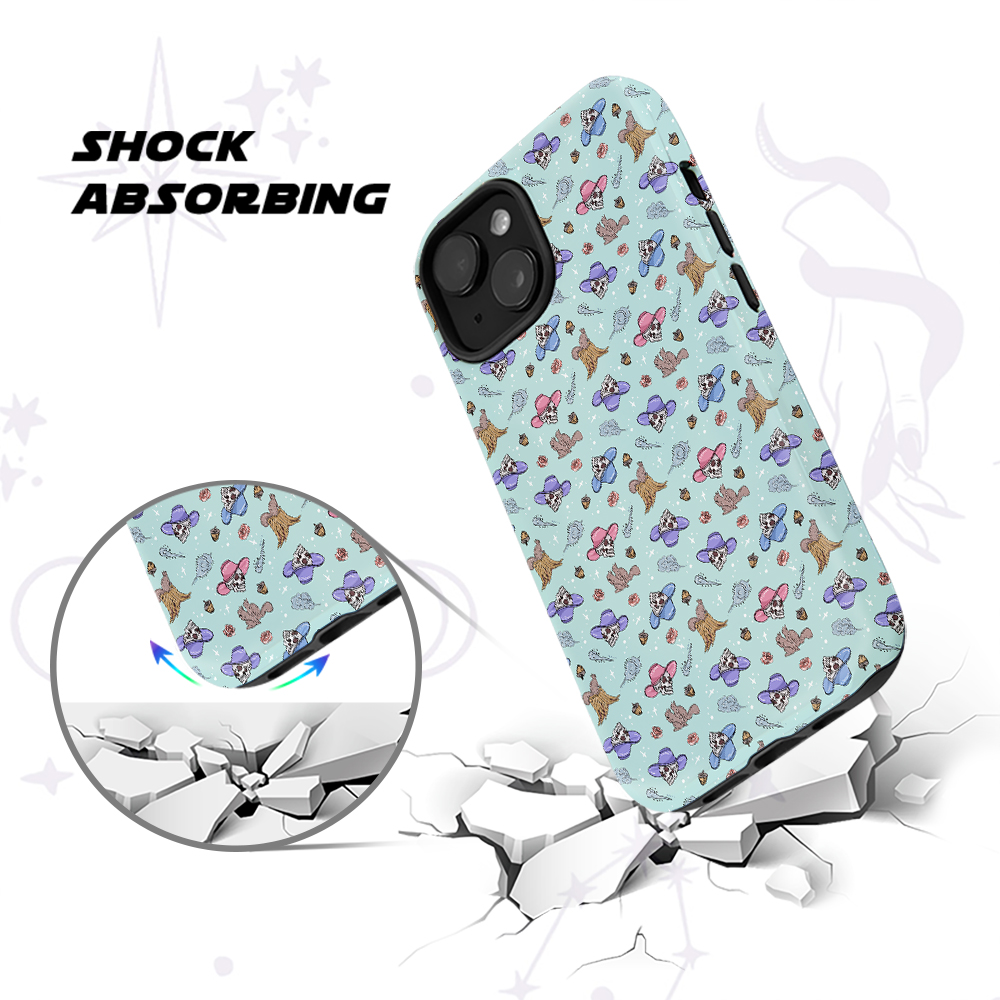 Purplehecate Magical Cowboy Skull Phone Case