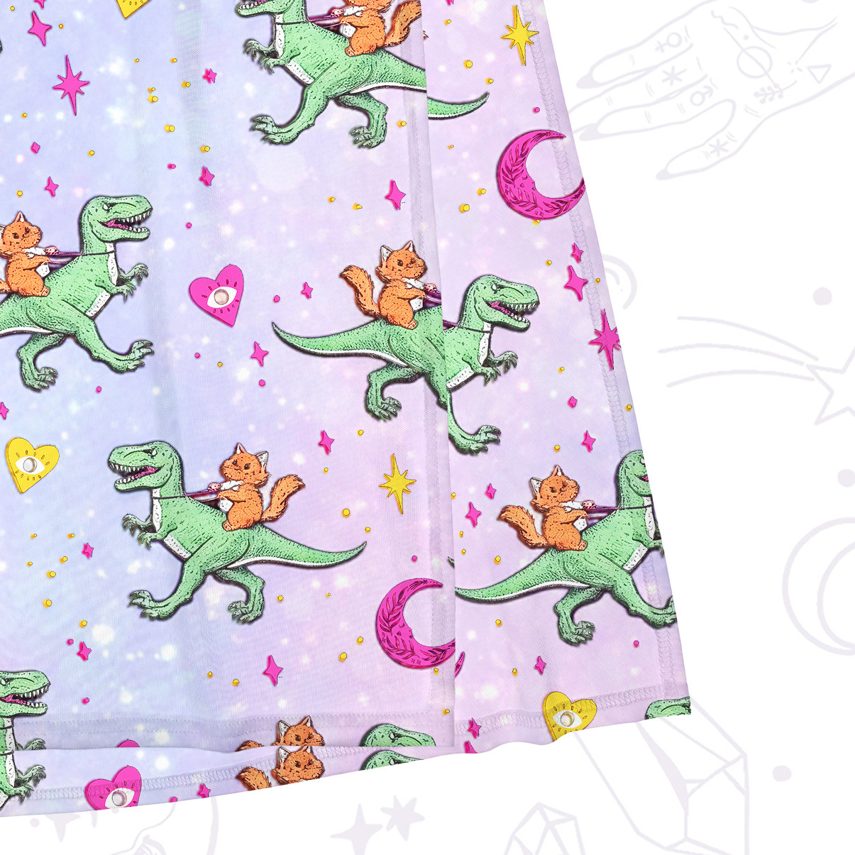 Purplehecate This is an Outrage Mesh Maxi Tank Beach Dress