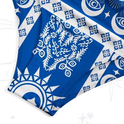 Purplehecate Visionary Sun Tank One Piece Swimsuit