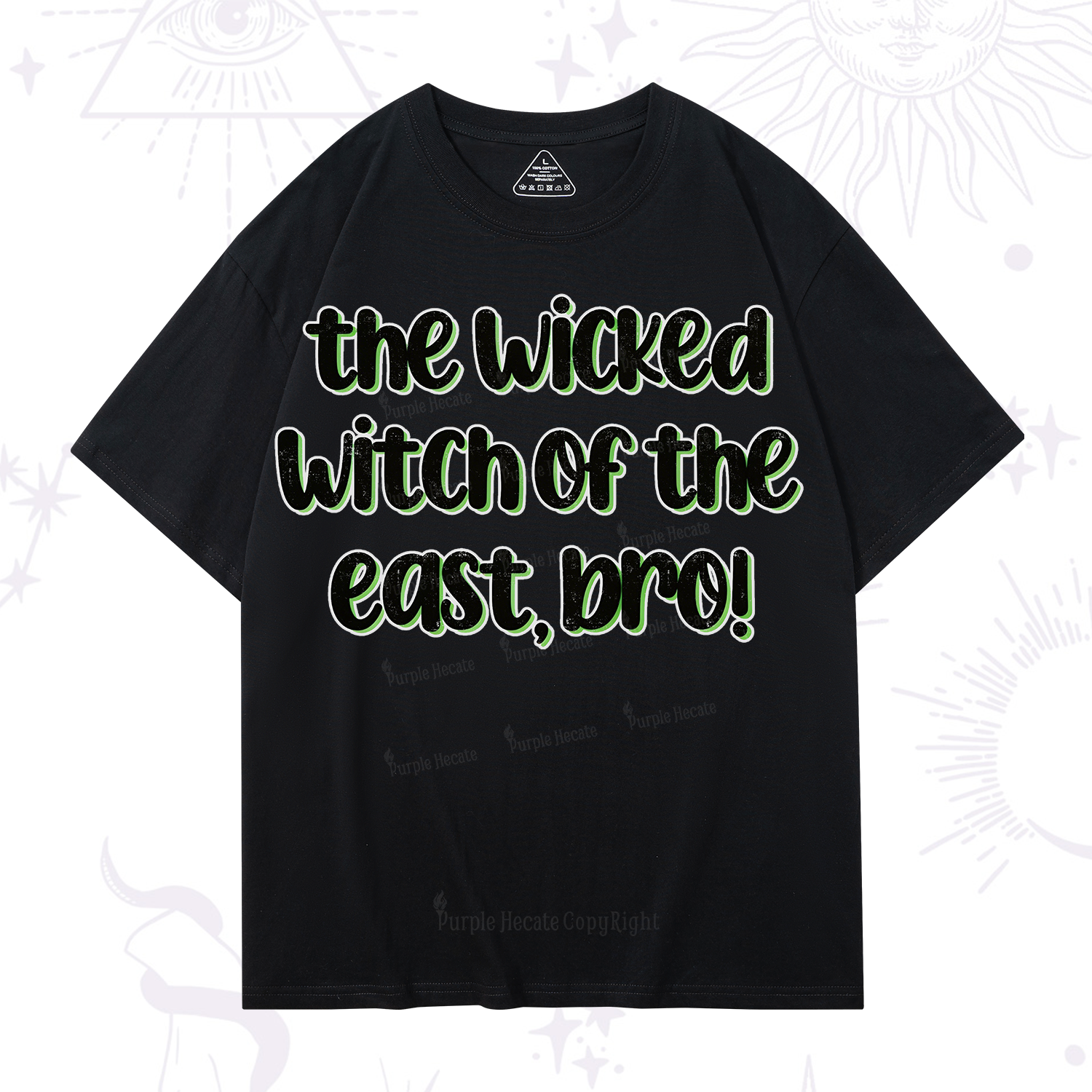 Purplehecate The Wicked Witch of the East Bro T-Shirt