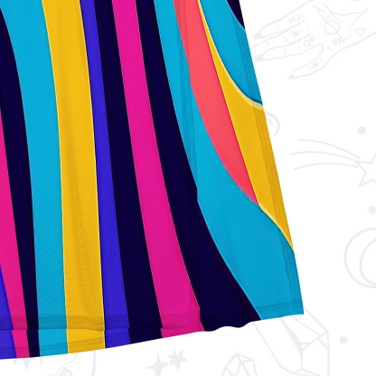 Purplehecate Psychedelic Bloom Mesh Maxi Tank Beach Dress