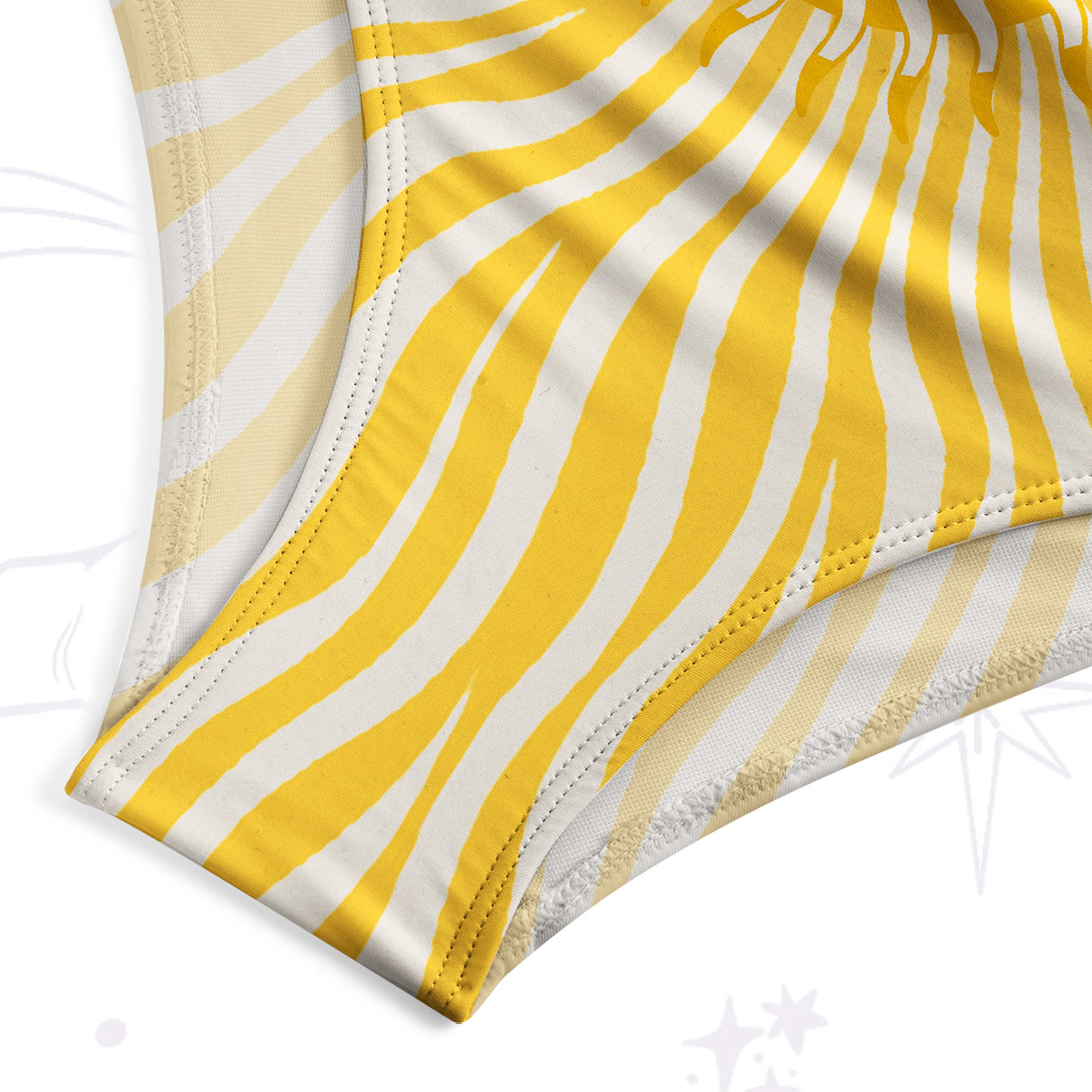 Purplehecate Radiance of the Sun One Piece Swimsuit