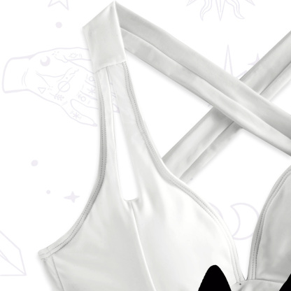 Purplehecate Curious Cats One-Piece Swimsuit