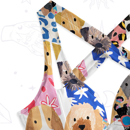 Purplehecate Puppy Parade One-Piece Swimsuit