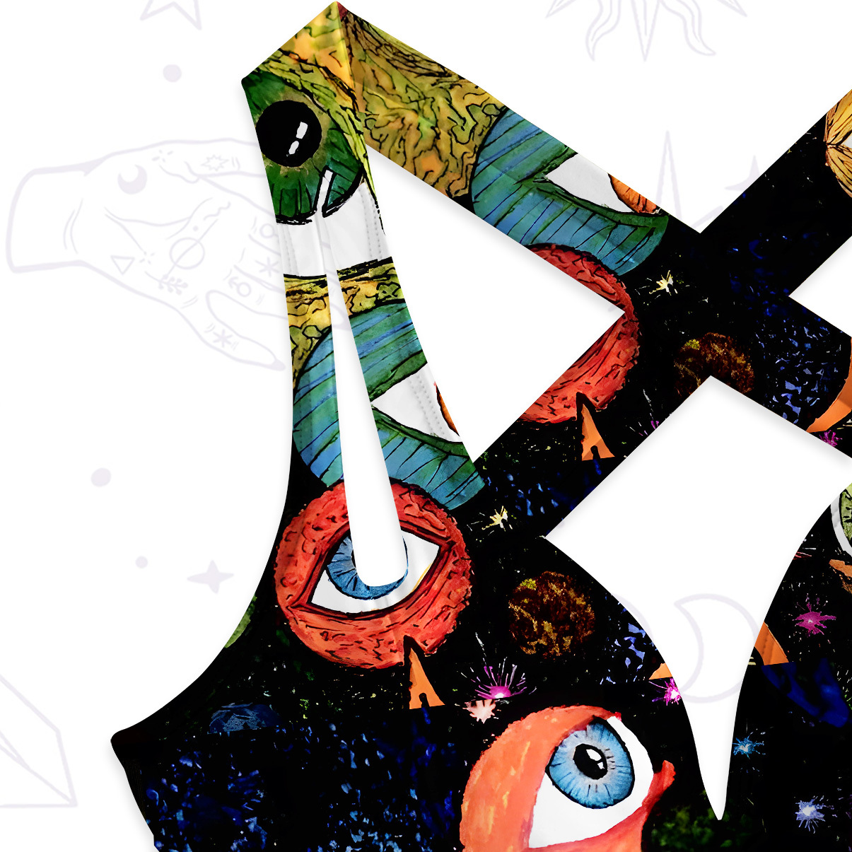 Purplehecate Inner Vision One-Piece Swimsuit