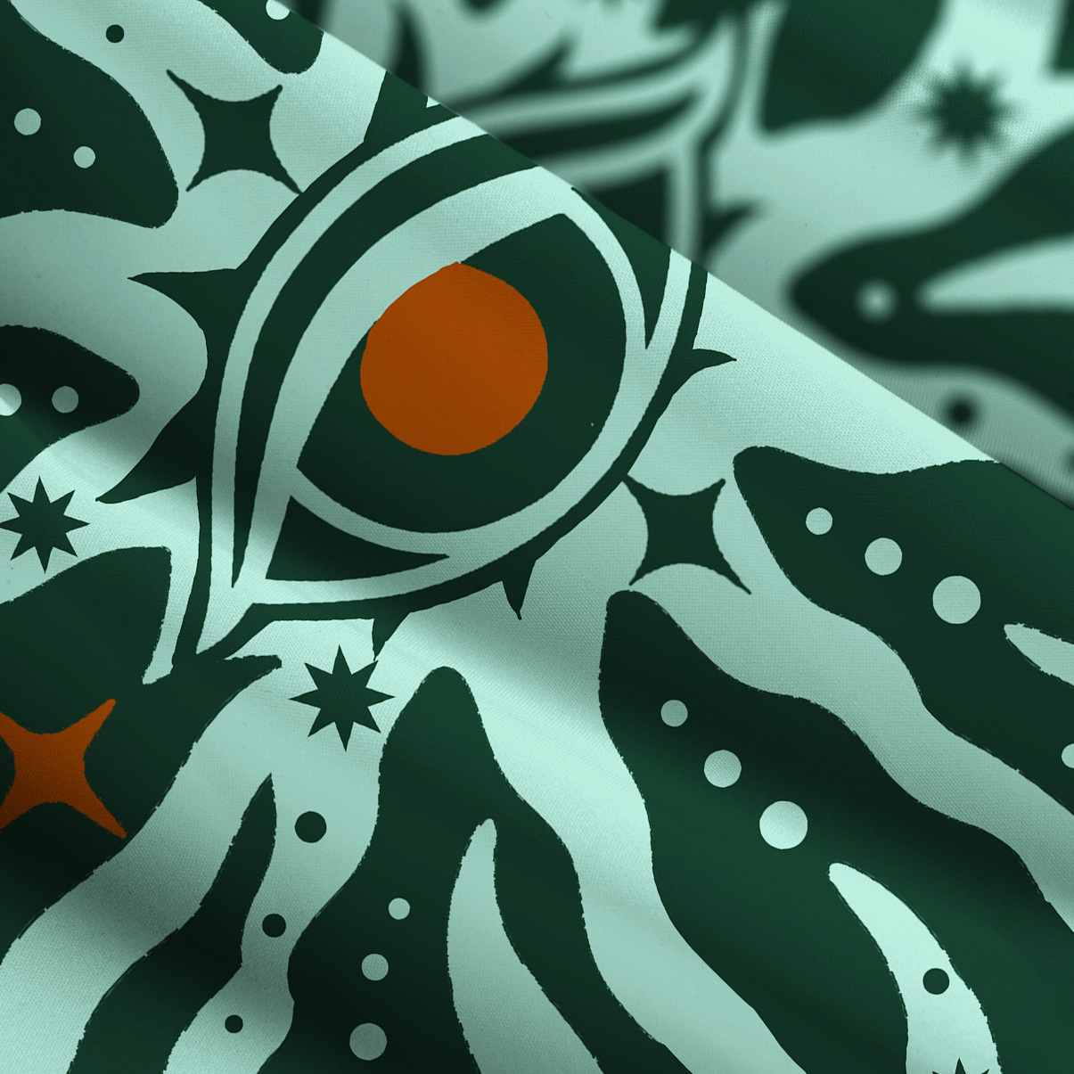 [Copy]Purplehecate Sacred Eye Energy Flow Wide Straps Maxi Dress