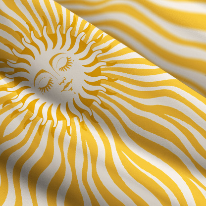 Purplehecate Radiance of the Sun Wide Straps Maxi Dress