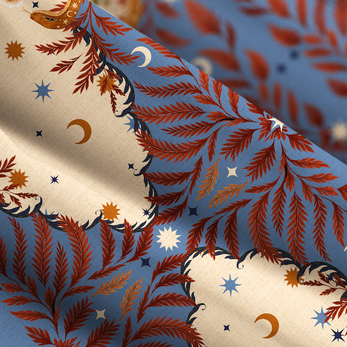 Purplehecate Celestial Ascension Wide Straps Maxi Dress