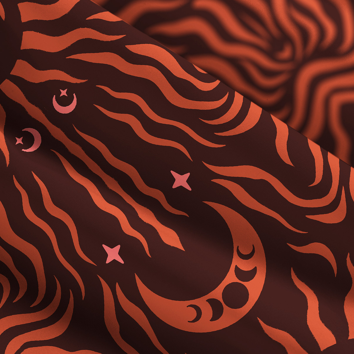 Purplehecate Solar Ritual Wide Straps Maxi Dress