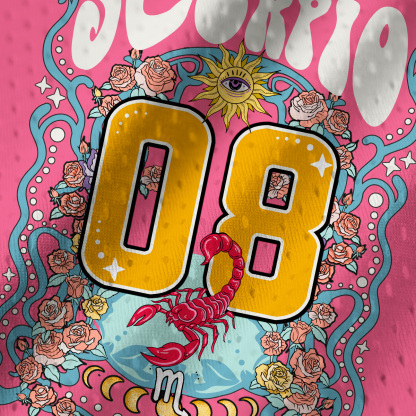 Purplehecate Scorpio Spirit Zodiac Mesh Jersey Tank Top