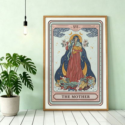 Purplehecate The Mother Tarot Unframed Poster
